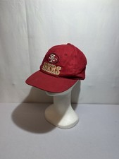 Berretto da calcio vintage San Francisco SF 49ers NFL Käppi rosso