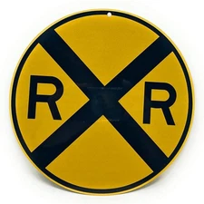 RR Railroad Crossing Xing 8" Street Sign Aluminum Weather Resistance Sign
