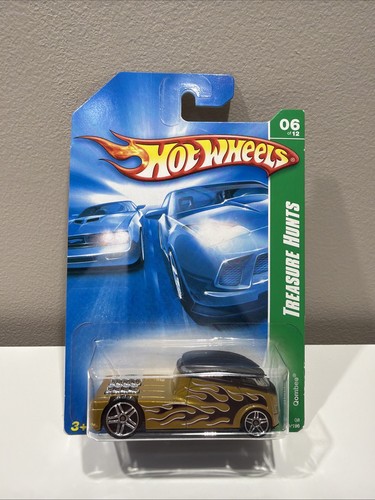 Hot Wheels Qombee Caccia al Tesoro 6 di 12 Camion pressofuso oro HC1 - Foto 1 di 3
