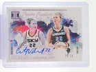 COURTNEY VANDERSLOOT 2025-26 IMPECCABLE CANVAS CREATIONS SILVE AUTO /25 Q5908