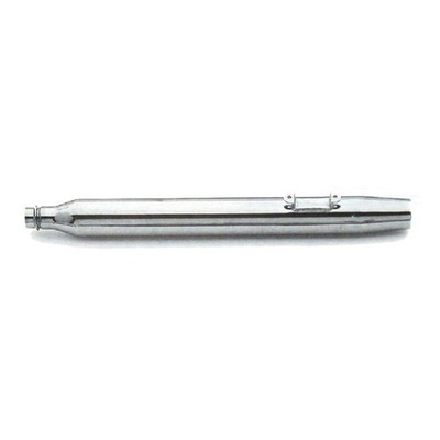 Paughco, conical cruiser muffler (left). 30 inches long, 97-03