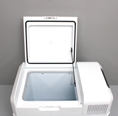 MOBICOOL MCF40 Kompressor-Kühlbox 38L 12/24V und 230V Mini-Kühlschrank Blau-Weiß - Bild 5 von 15