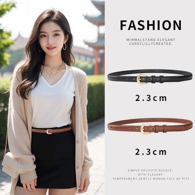 New Women's Pin Buckle Multi-function Belt With Exquisite Skirt Jeans Accessorie