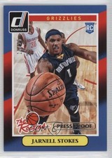 2014 Panini Donruss The Rookies Press Proof Silver 16/25 Jarnell Stokes RC 0f6