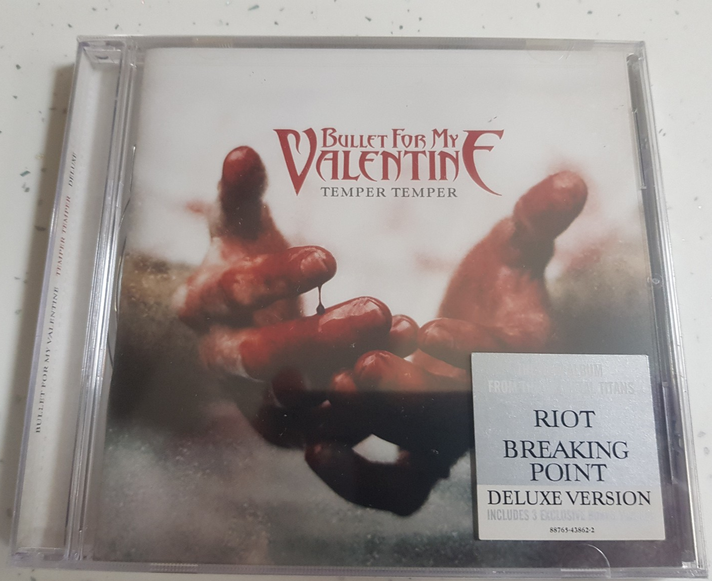 Bullet For My Valentine  - Temper Temper   -  Deluxe CD  - New & Sealed