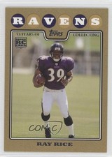2008 Topps Gold Border 231/2008 Ray Rice #352 00ah
