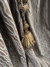 Lightweight Floaty Designers Guild Wide Curtains 114” wide x 97” drop