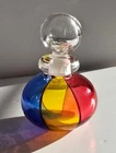 Vintage Archimede Seguso Murano Glass Perfume Bottle for Tiffany Co Signed