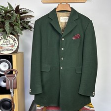 Calcutt & Sons 42" Herren grün 100% Wolle Reiten Jagd Beagling Kavallerie Twill