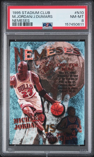 Joe Dumars 1995 Topps Stadium Club Nemeses