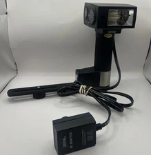 SUNPAK Auto 511  Flash Unit + Bracket  w/ cords Tested And Working Amazing