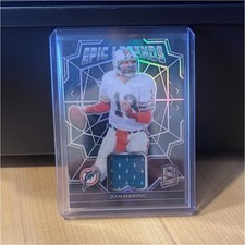Panini 2022 Spectra Epic Legends Dan Marino Dolphins /99 Memorabilia Card