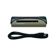 Ambir DocketPort 667 Simplex Color ID Card Sheetfed Scanner DP667 w/USB Cable