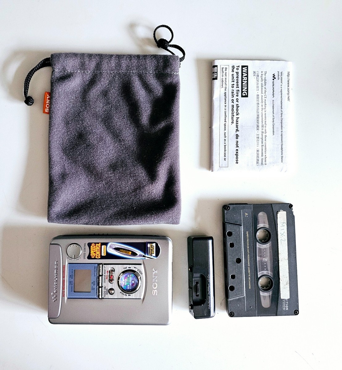 Sony WM-GX788 Radio Cassette 2x Recording walkman EXCELLENT