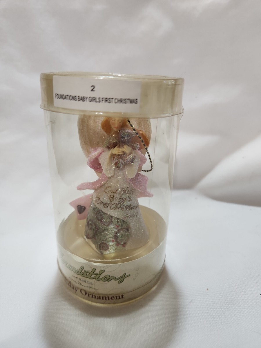 Enesca Foundations Angel Baby Girl First Christmas | eBay Enesca Foundations Angel Baby Girl First Christmas | eBay