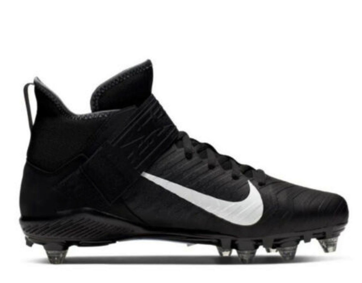 NEW Nike Alpha Menace Pro 2.0 Football Cleats Shoes, Black