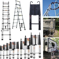 6M 5M 4M 3M 2M Alu Échelle Télescopique Escamotable Équipements d'atelier EN131