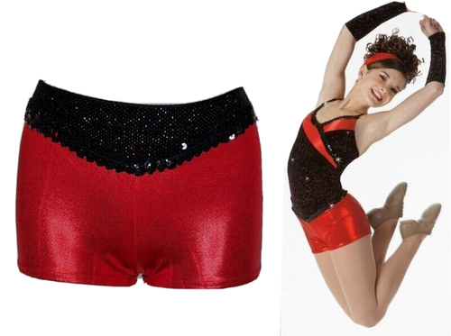 Lot of 4 Swing With Me Dance Costume 1-CXL, 2-AS 1-AXL Shorts & Headband Only - Picture 3 of 5