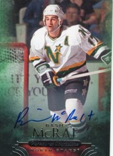 11 Parkhurst Champions Basil McRae Base Auto Signatures #88