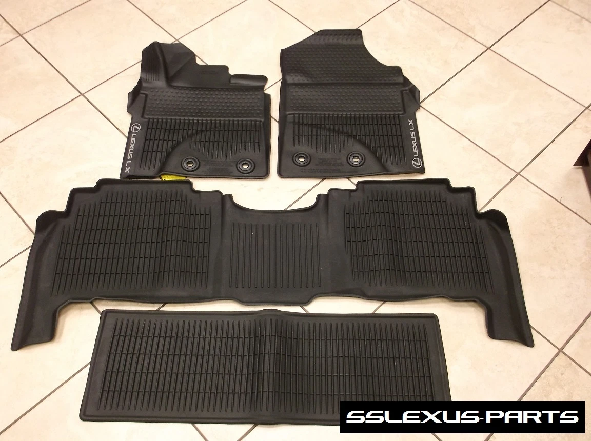 Lexus lx 570 all weather mats deals