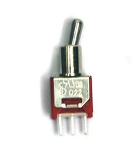 100pc Sub-Miniature Toggle Switch 2M 2MS1T2B2M2QES On/On 3P SPDT UL Dailywell
