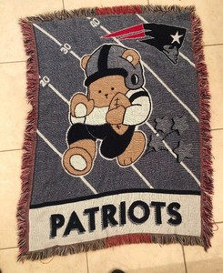 $5 - New England Patriots Baby Crochet Blanket Pattern ...