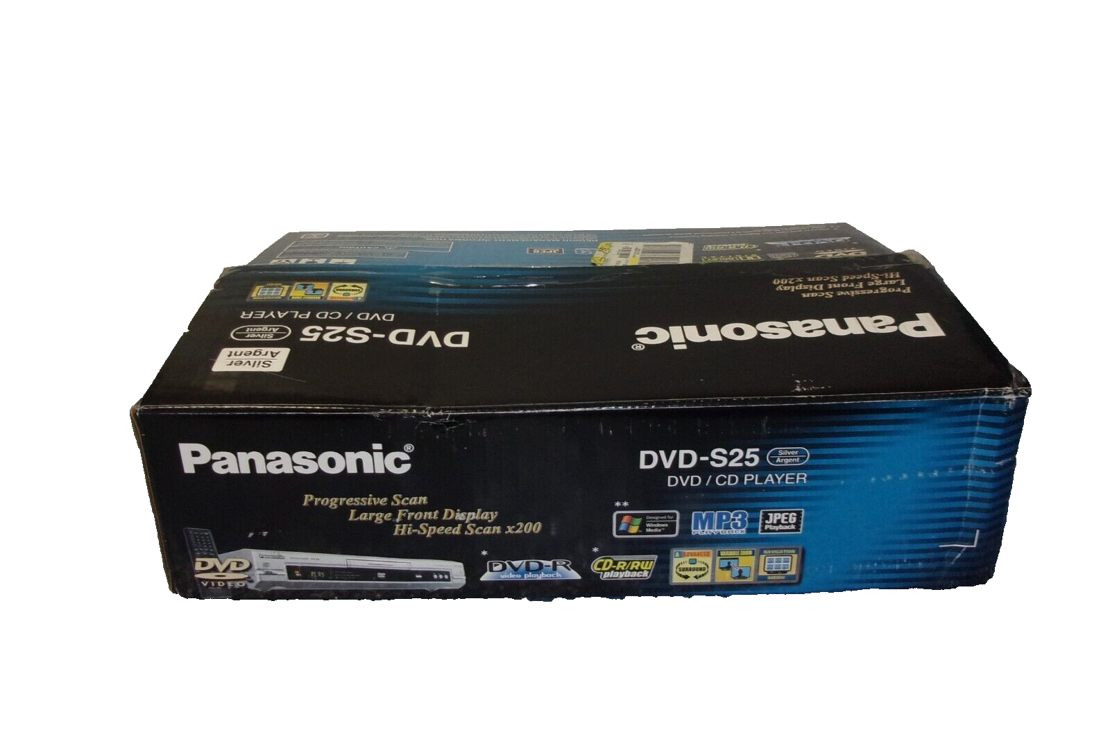 Panasonic DVDS25 DVD/CD Player Progressive Scan HiSpeed Scan x200 eBay