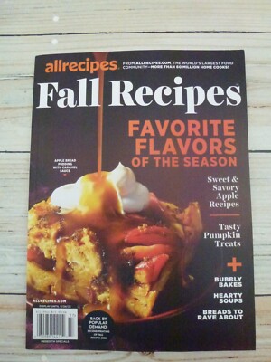 All Recipes Fall Recipes November 2023 Magazine Apple Bread Pudding with Carmel