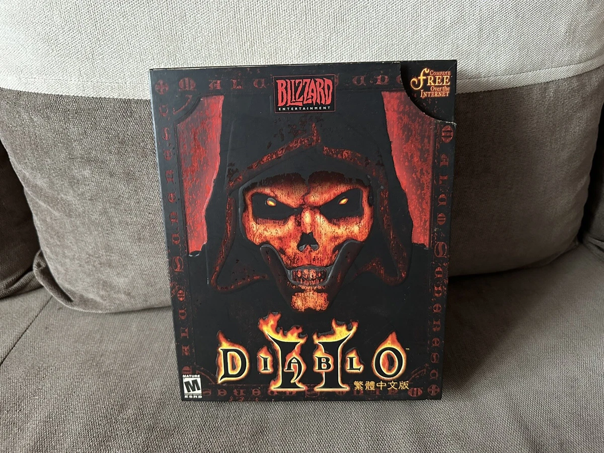 PC CD DIABLO 2 - BLIZZRD ENTERTAINMENT - NEW & SEALED BIG BOX