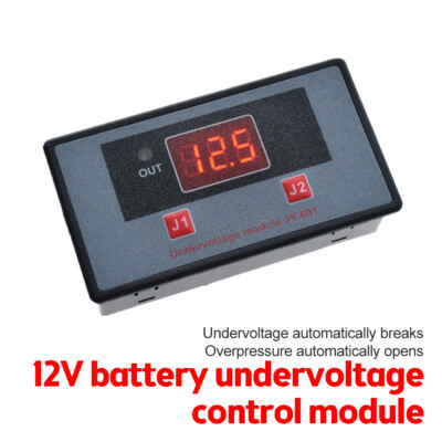 DC12V 20A Battery Undervoltage Controller Protection Board Automatic On/Off Load