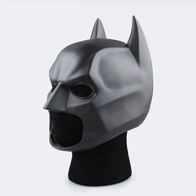 Máscara Cosplay Halloween Batman El Caballero Oscuro PVC Suave Fiesta Casco Accesorios