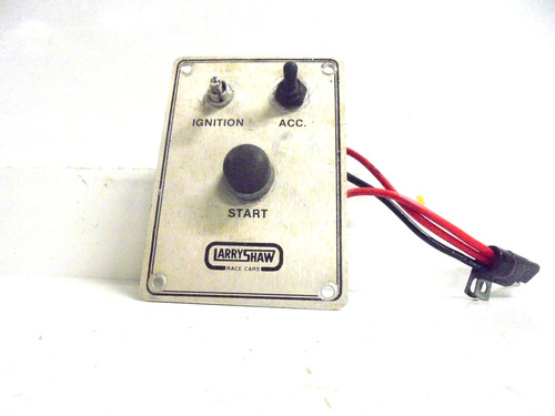 LARRY SHAW IGNITION PANEL-RACING-DIRT LATE MODEL-WoO-LUCAS-USMTS-ASPHALT-MUD