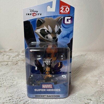 Disney Infinity 2.0 Rocket Raccoon Marvel Super Heroes Character Figure
