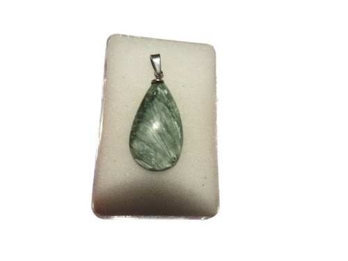 Serafinit Klinochlor Cabochon Anhänger Nr. 232
