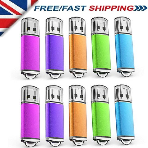 USB 2.0 5PCS 4GB Metal Rectangle USB Flash Drive Memory Stick Thumb Drive 5Color - Picture 12 of 14