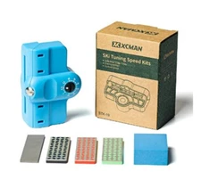 Ski Snowboard Tuning Edge Combo Kit Edge Tuner, Gummy Stone Grit, Diamon