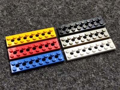 Lego 3738 TECHNIC Platte mit Loch 2x8 - FARBE + MENGE wählen - S2