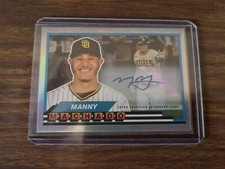 2021 Topps Archives Baseball Big Foil '89 Manny Machado Autograph