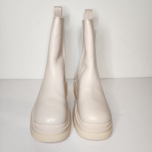 Ash Storm Whisper Womens Combat Boot In Cream Size 40 - Picture 4 of 7
