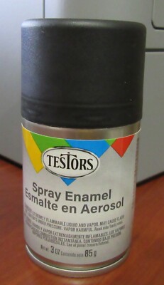 Testors Enamel & Lacquer Spray Paint Cans 3 oz. gloss, flat for plastic models