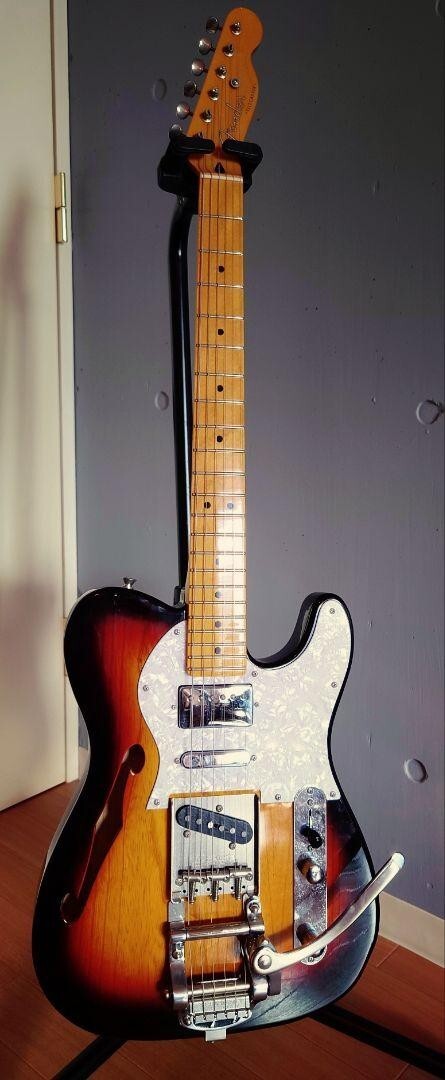 ギター Fender Telecaster Thinline bigsby b5 Fender Thinline Telecaster with Bigsby B5 and TV Jones