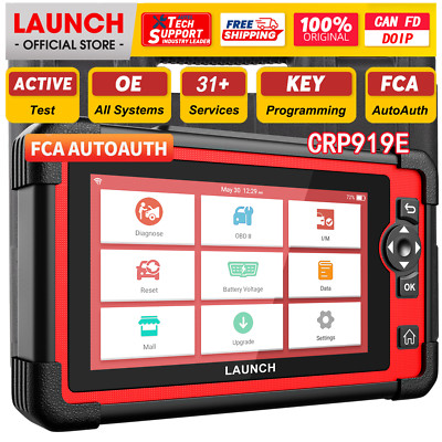 LAUNCH CRP919E KFZ OBD2 Diagnosegerät Scanner Alle System CAN FD DoIP ECU Coding