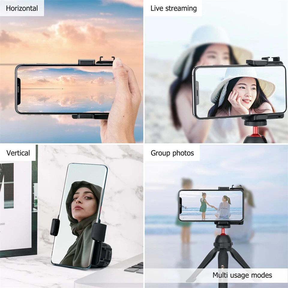 Phone DSLR-Like Hand Grip Bluetooth Remote Control for iPhone Huawei+Mini Tripod - Image 3 of 4