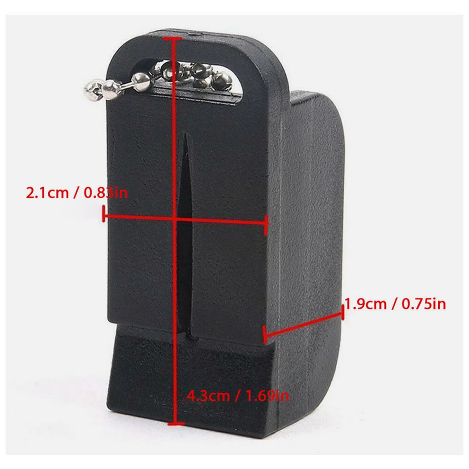 2PCS Magnetic Flies Tippet Threader Fishhook Line Tying Holder Bead Fly Fishing - Image 2 of 4