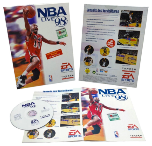 ✅ NBA Live 98 - (PC IBM Spiel CD-ROM) (DE) OVP ✅ Big Box EA Sports 1997 ✅ - Bild 1 von 7
