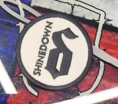 SMALL EMBROIDERED SHINEDOWN PATCH (Please Read Ad)