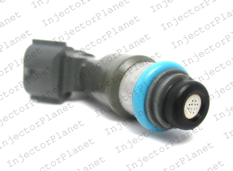 Juego de 8 inyectores de combustible originales DENSO para Nissan Armada Titan 5,6 L combustible flexible OEM Foto 3 de 4