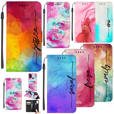 For Motorola Moto G Stylus 5G 2024 2023 G Power Leather Personalised Case Cover