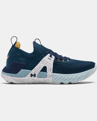 Under Armour UA Project Rock 4 Team Rock 'Deep Sea' Size 10.5 Men s 3025860-401