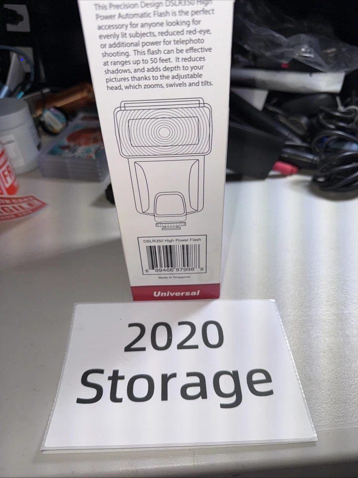 PRECISION DSLR350 HIGH POWER AUTO FLASH NIKON CANON SONY PENTAX OLYMPUS - Image 2 of 3